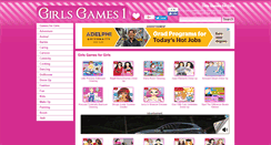 Desktop Screenshot of girlsgames1.com